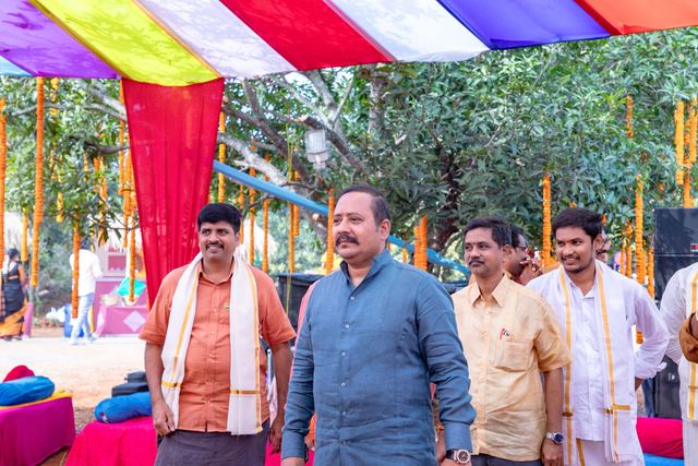 Sankranthi celebrations with employees, 2025