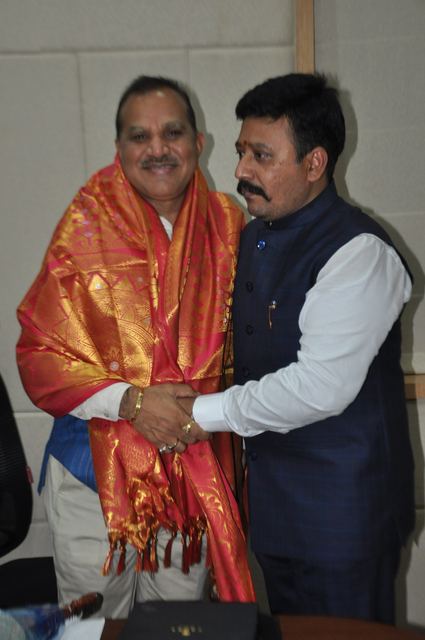 Felicitation at the KRIBHCO board meeting, 2022